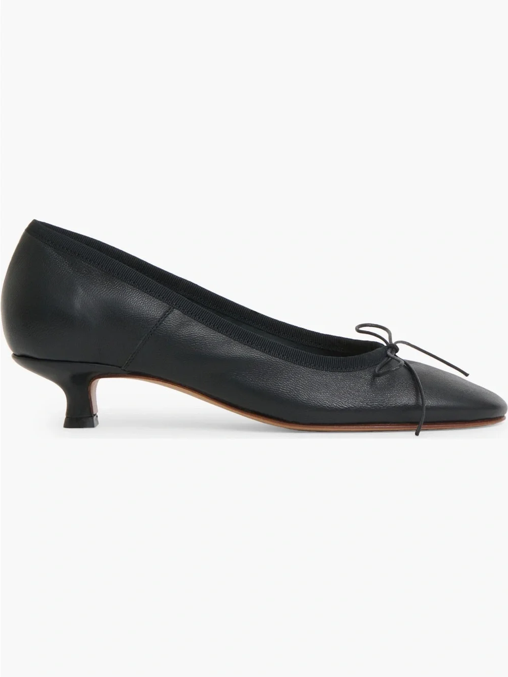 NEW Mansur Gavriel Ballerina Kitten Heel Pump